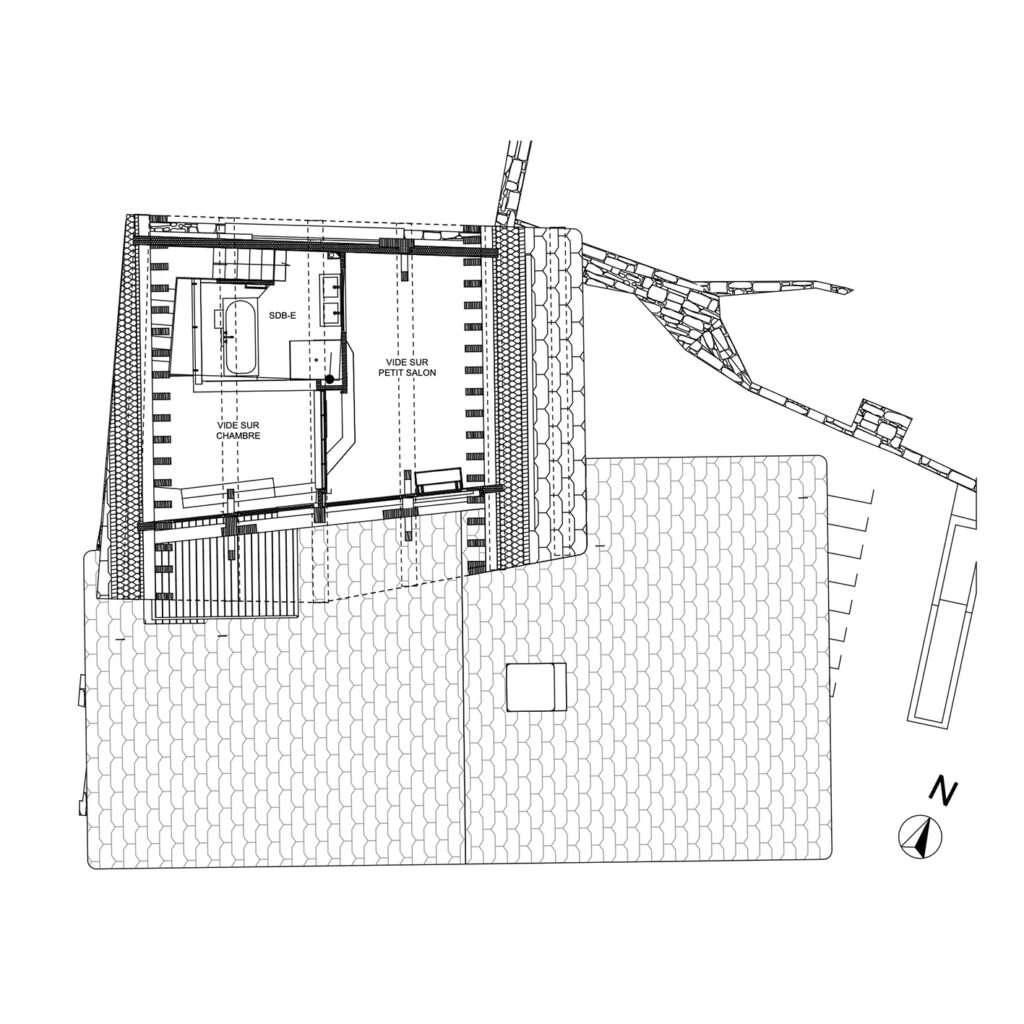 Plan du niveau 3 (mezzanine)