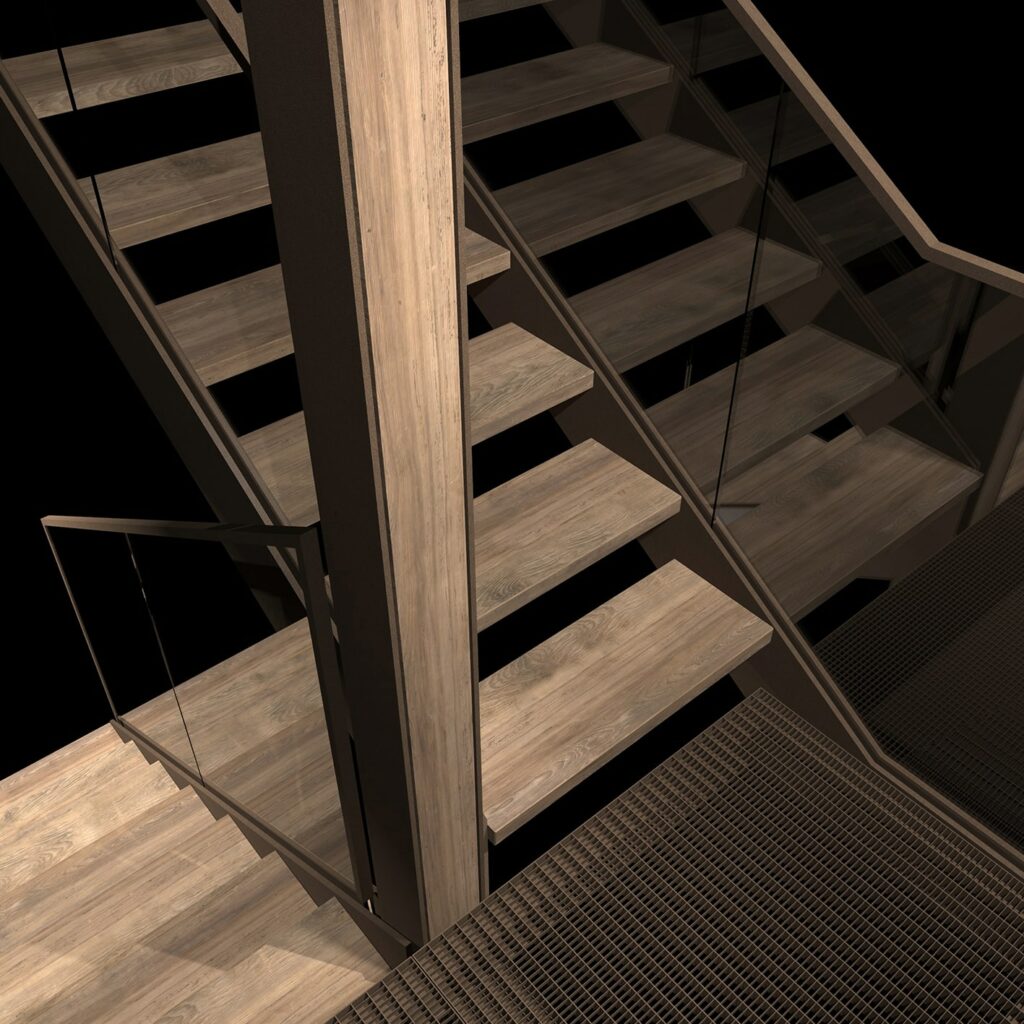 Étude > Visuel : L’escalier