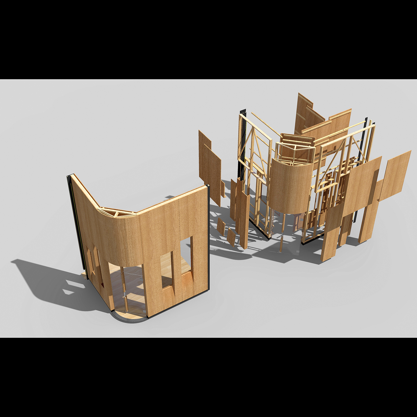 Saint Antoine des 15/20 - Création d'un espace d'accueil - Réalisé